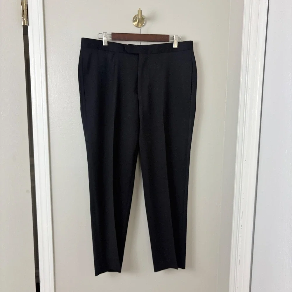 Ermenegildo Zegna Tuxedo Suit Black‎ Multiseason Mila Wool 48C 43